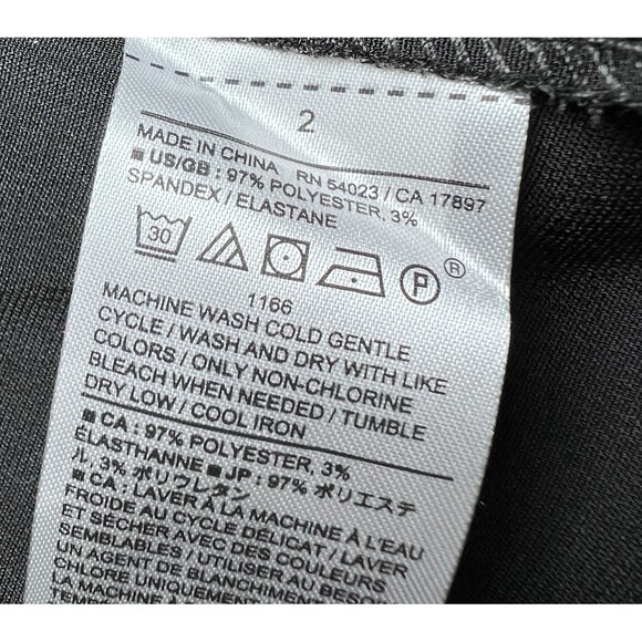 New Banana Republic Black Satin Wrap Dress Womens Size 2P Petite Party Formal - Picture 5 of 13